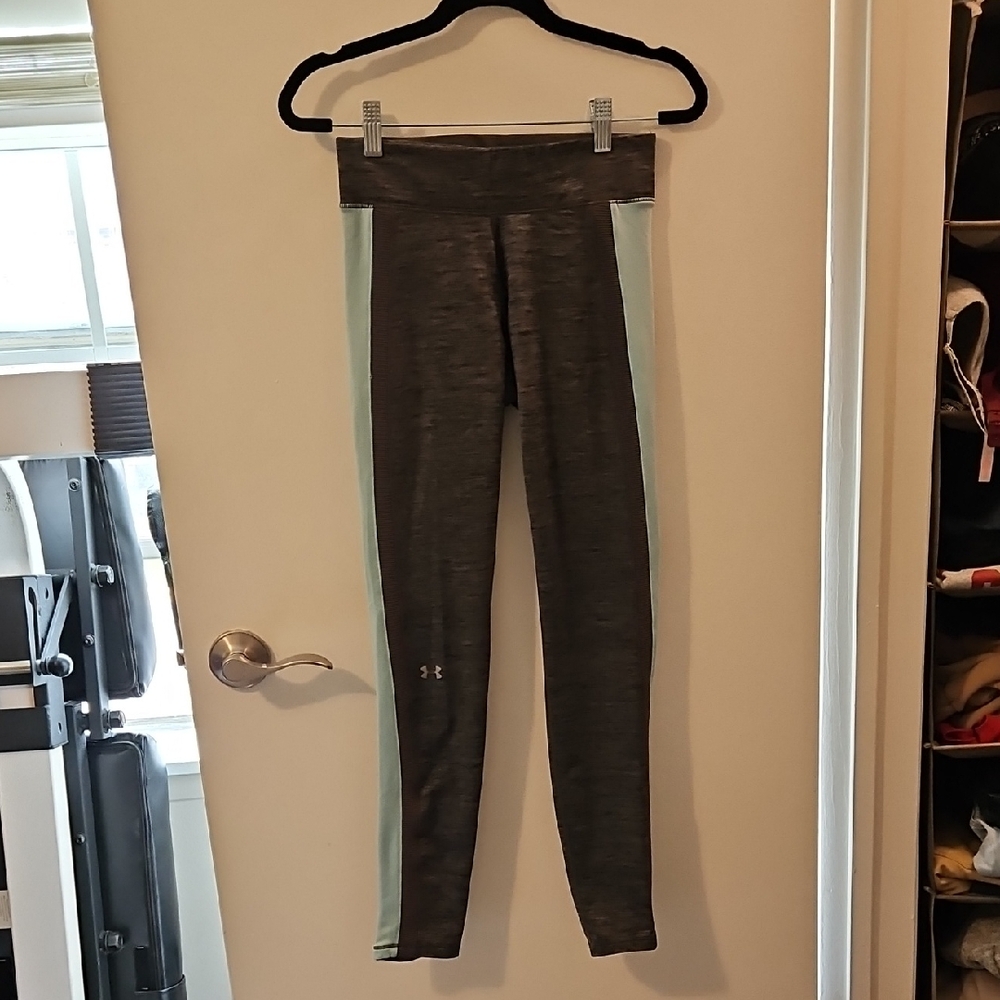 Under Armour Gray and Light Blue Leggings